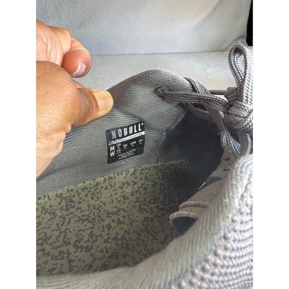 NOBULL Grey Superfabric Trainer CrossFit Shoes Men's Size 10 Women’s 11.5 - Picture 10 of 10